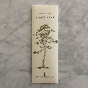 Felix Doolittle set of 5 Temple of Trees bookmarks
